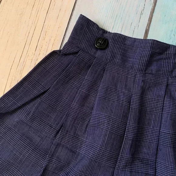 vintage catch me plaid high waist shorts - Picture 5 of 10